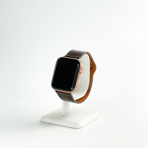 Кожаный ремешок Leather Rivet Clasp для Apple Watch 38/40/41mm Brown Кожаный ремешок Leather Rivet Clasp для Apple Watch 38/40/41mm Brown